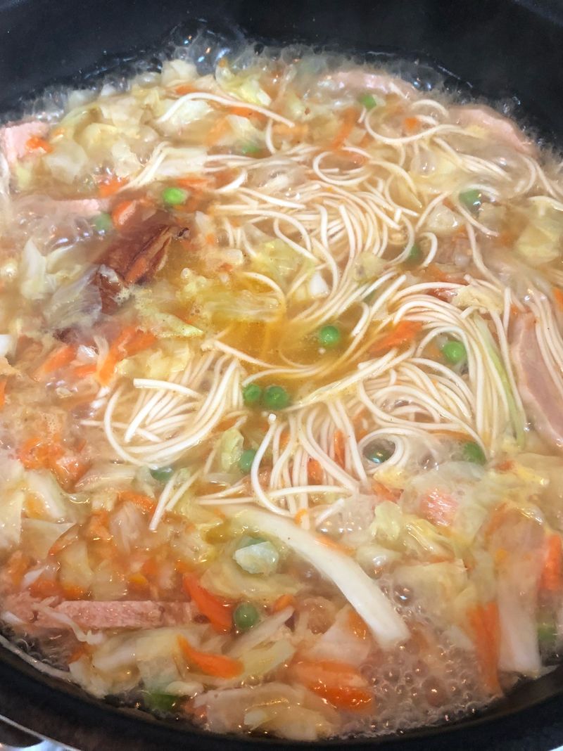 簡易湯麵
