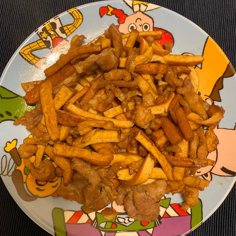 木木作羹湯|豆乾炒肉絲 豆干炒肉絲