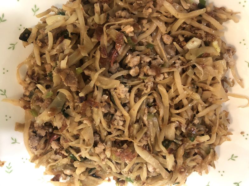 榨菜肉絲