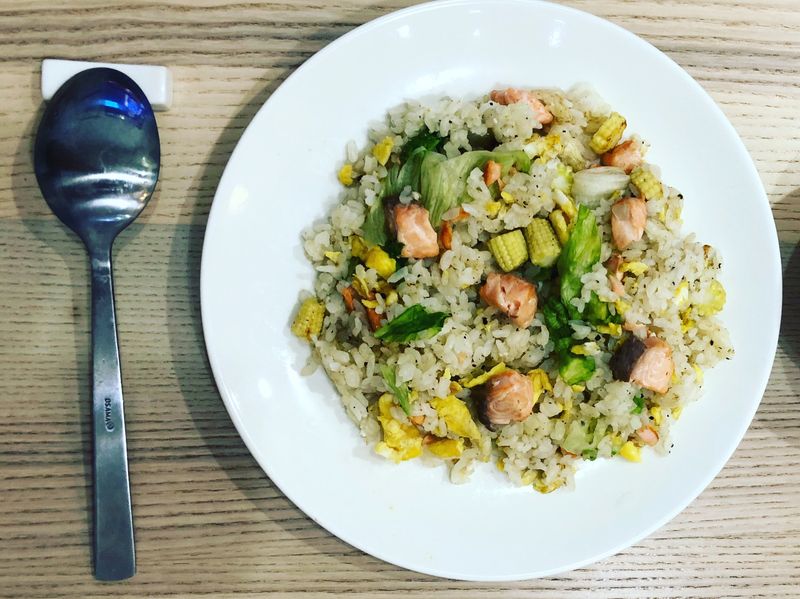 鮭魚炒飯