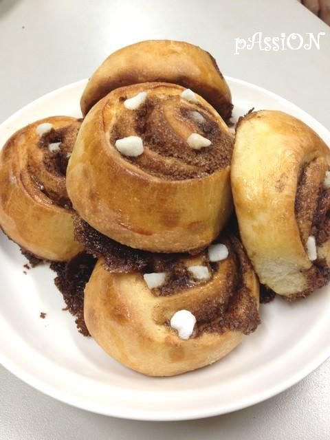 瑞典料理。肉桂捲Kanelbullar(6人份)