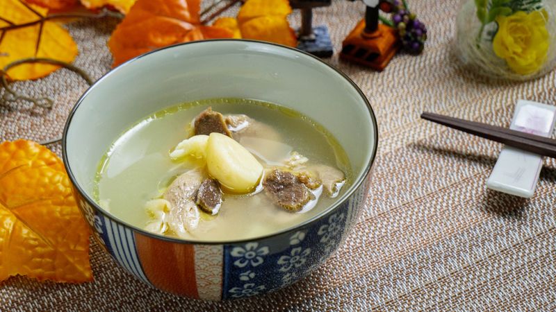 #59 蒜頭雞湯
