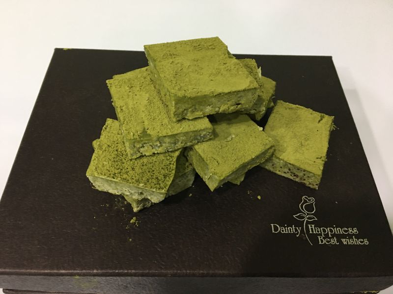 抹茶生巧克力