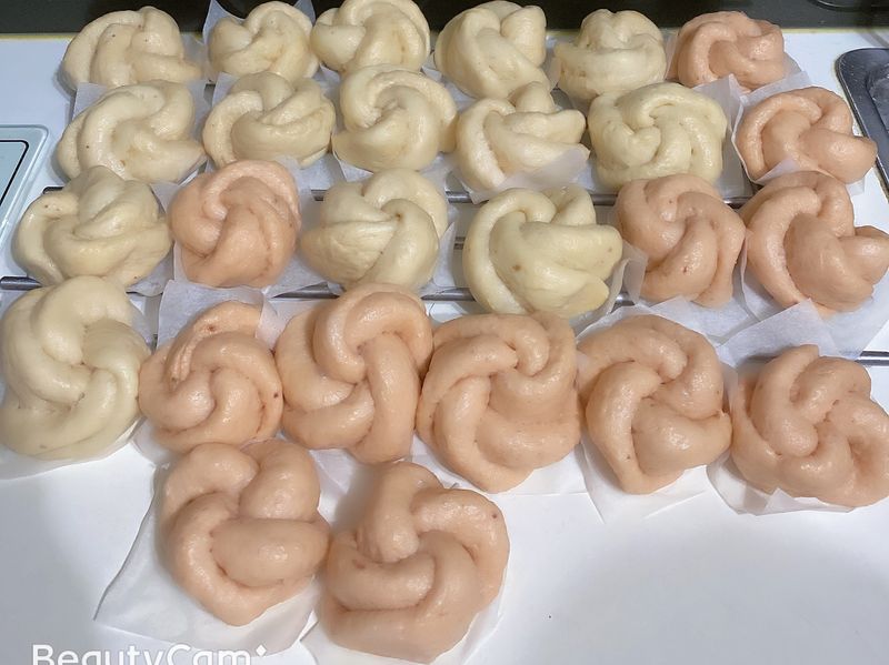 玫瑰花饅頭之安恬草莓口味