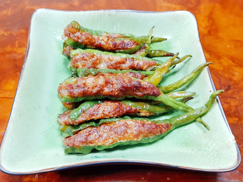 氣炸青龍鑲肉