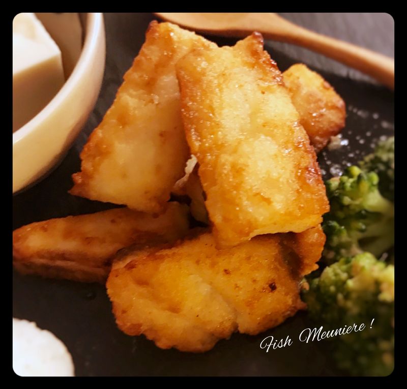 奶油香煎魚塊