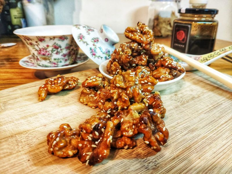 琥珀合桃/琥珀核桃 健康免油炸