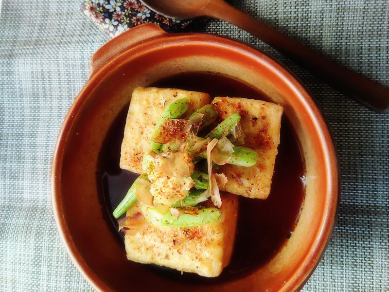 揚豆腐