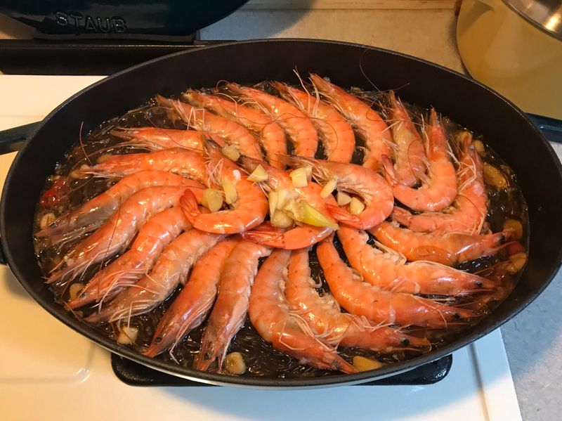 鮮蝦粉絲煲 成功率100%