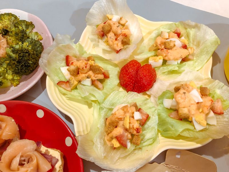 水果龍蝦沙拉