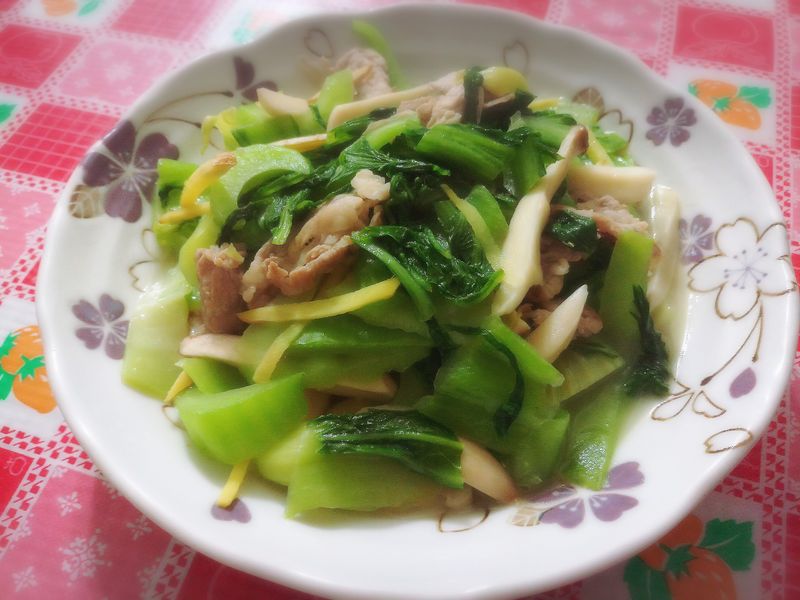 炒芥菜