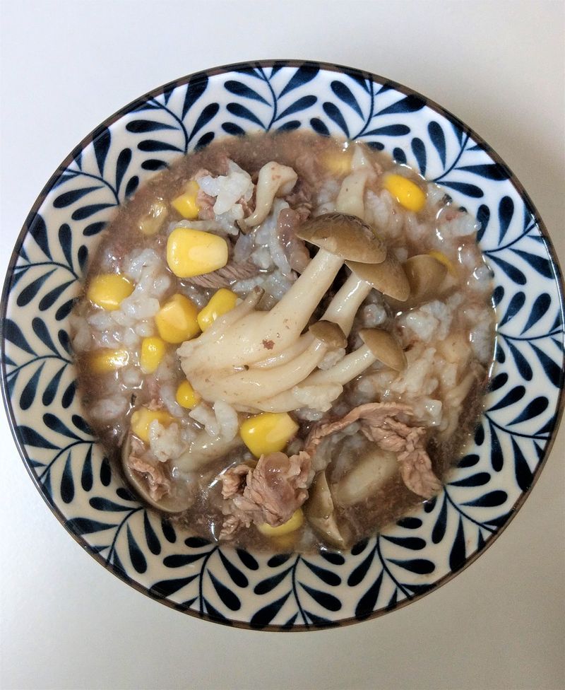 牛肉玉米粥~補充體力好輕鬆👌