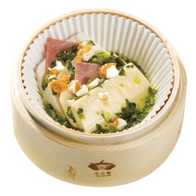 綠茶翡翠豆腐