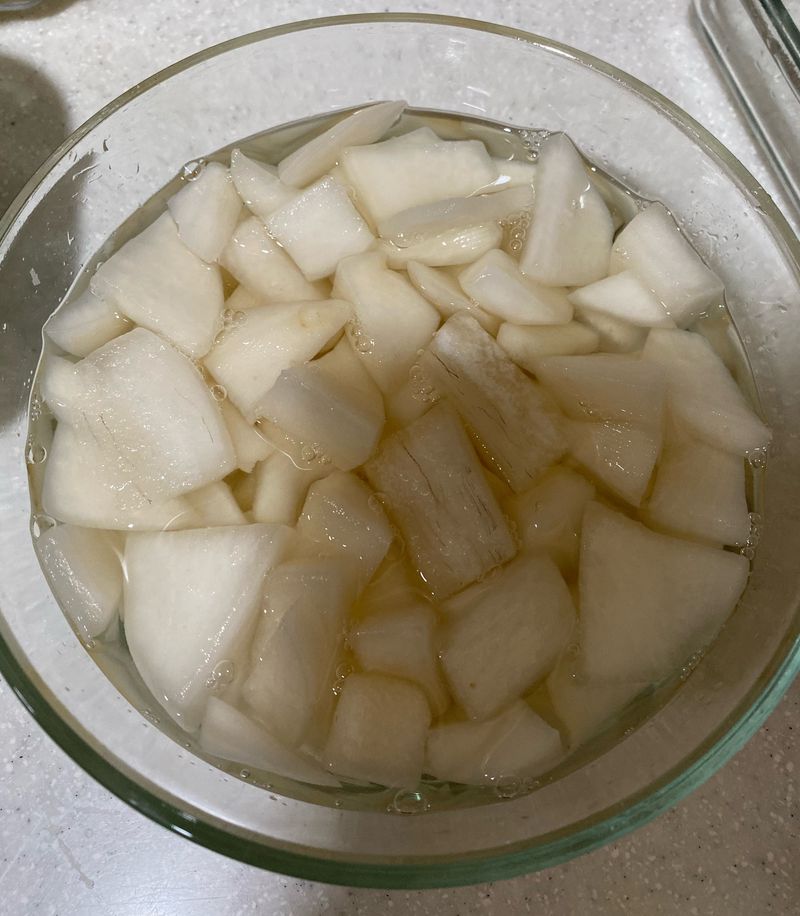健康醃白蘿蔔