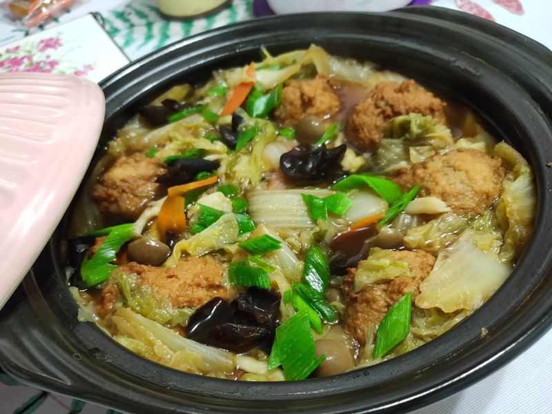 lanni 燜燒獅子頭