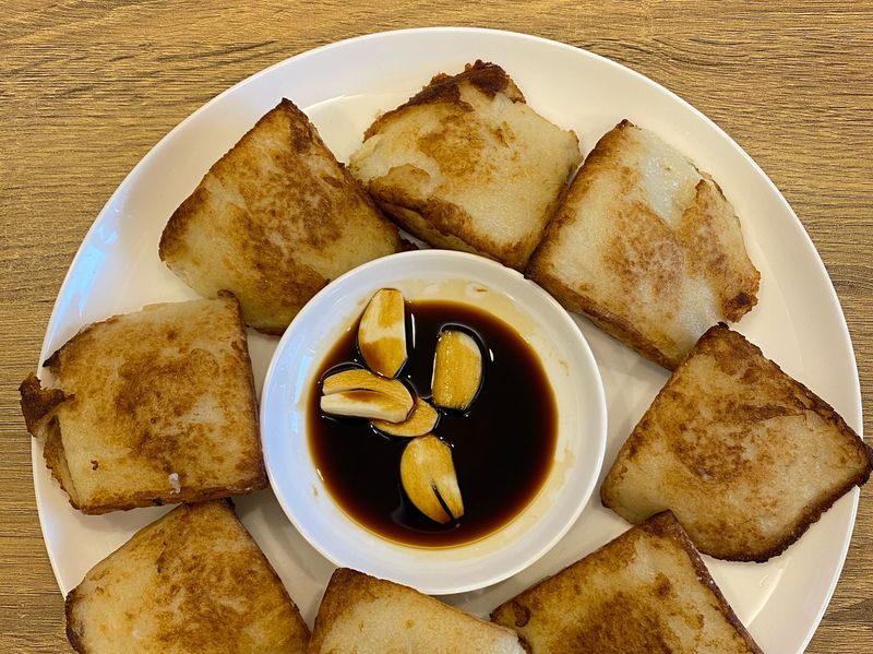 純白蘿蔔糕