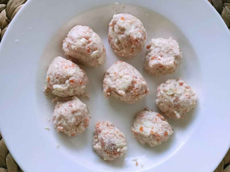 寶寶豆腐丸子