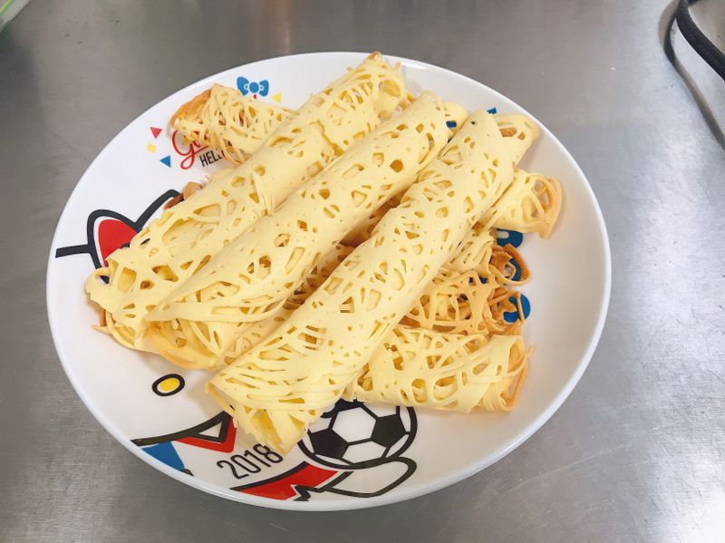 奶香蕾絲蛋捲