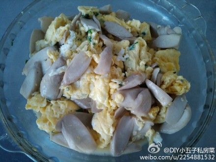 鲍茹炒鸡蛋