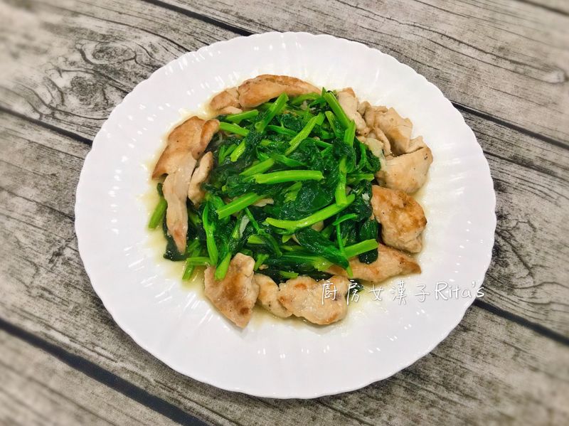 豆苗嫩雞