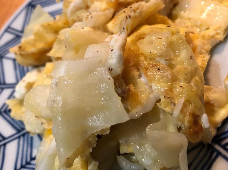 高麗菜炒蛋