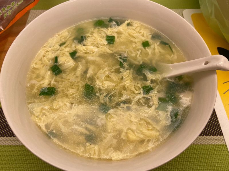 初心者蛋花湯