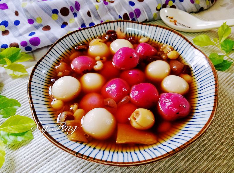 八寶黑糖薑汁湯圓