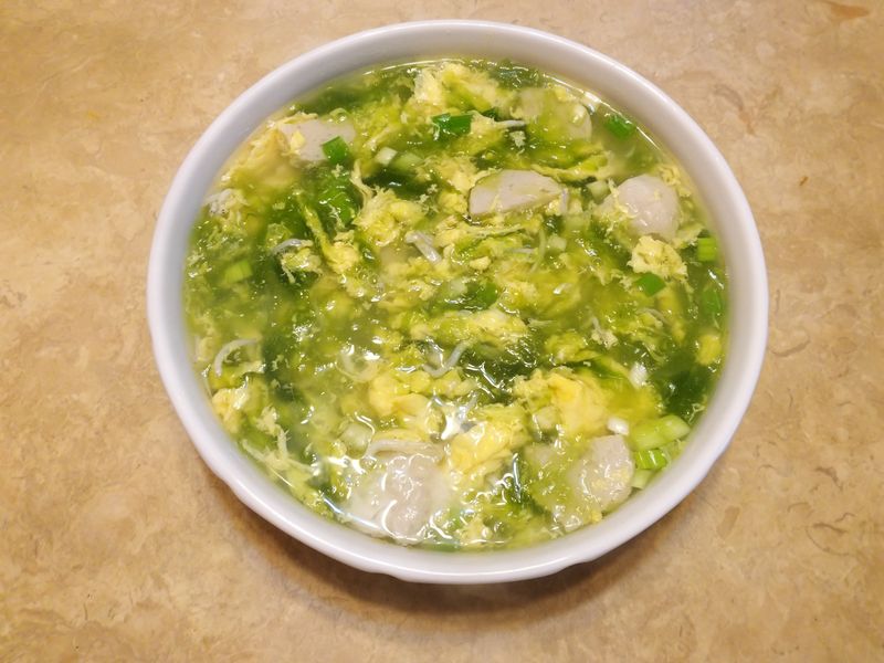 紫菜蛋花湯