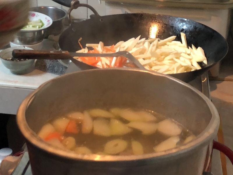 阿嬤的清甜菜心湯