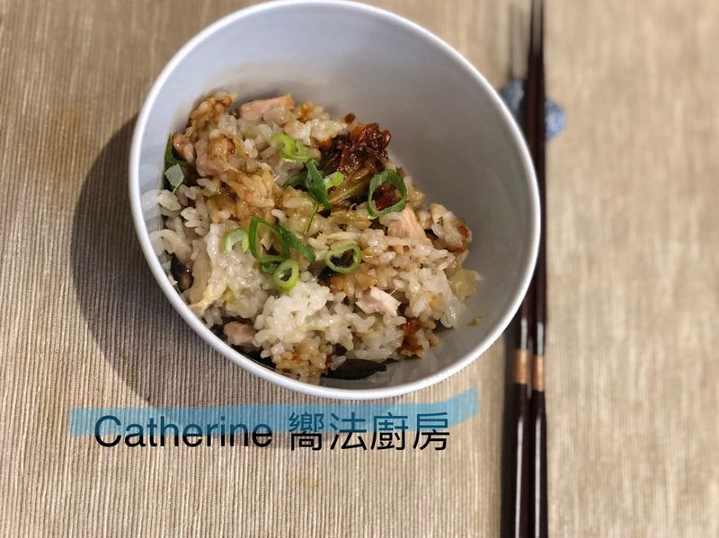 簡易電鍋麻油雞飯