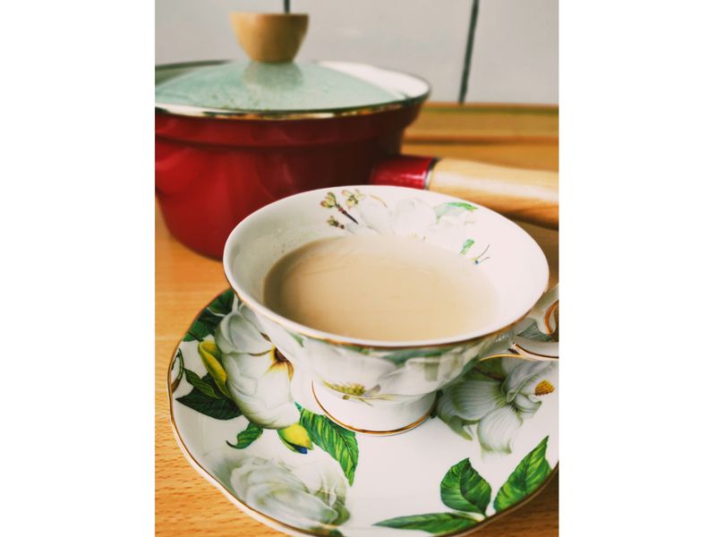 鍋煮奶茶