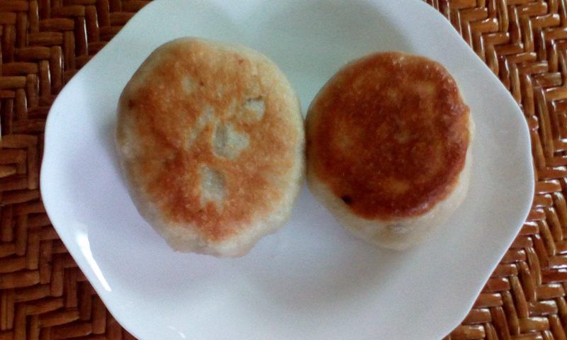 蘿蔔絲餡餅(發麵+燙麵混合版)