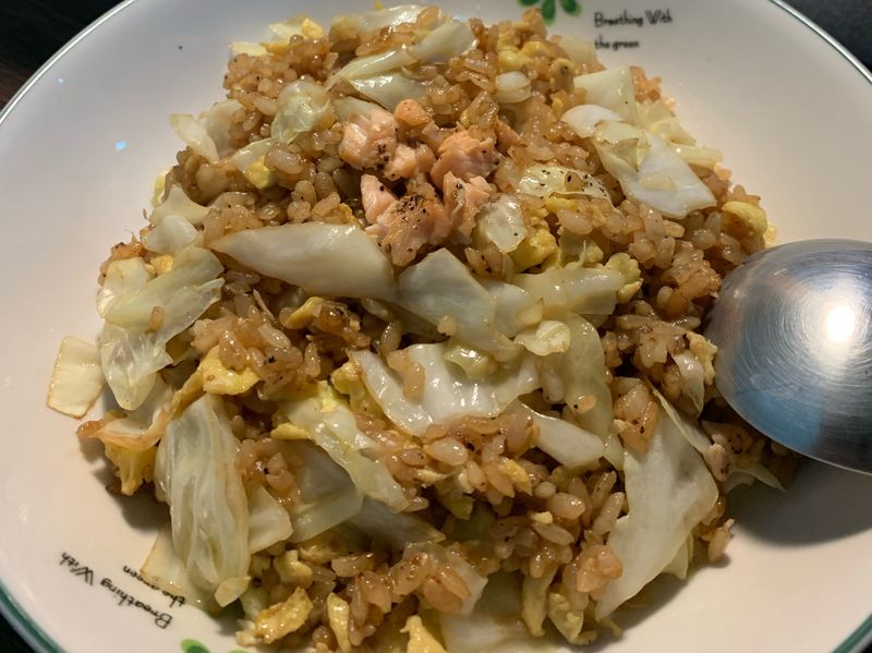 鮭魚炒飯