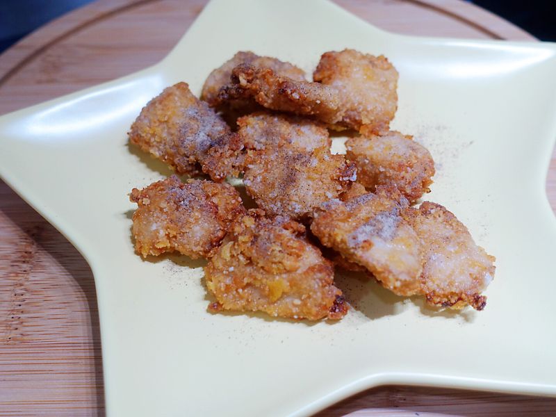 氣炸鹽酥雞。這樣做好吃又沒負擔