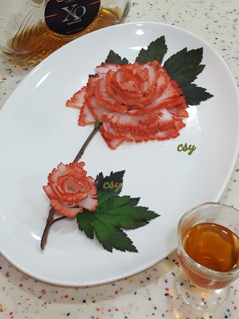 紅糟花枝