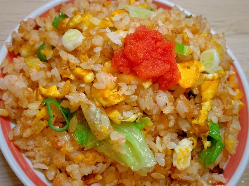 明太子蛋炒飯