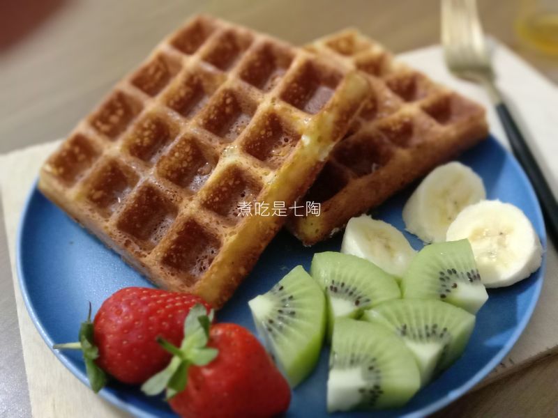 原味鬆餅-小v