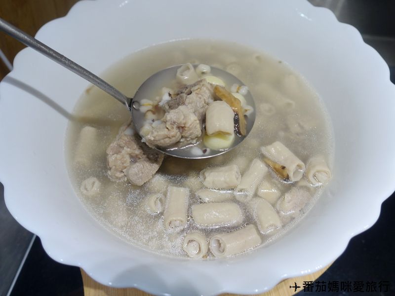 四神湯。天冷進補好湯