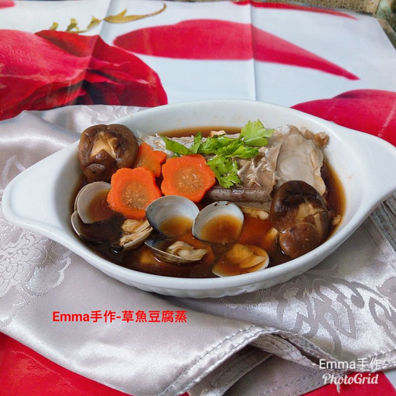 草魚豆腐蒸
