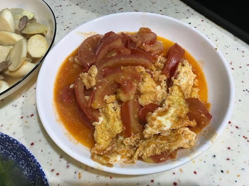 家常不過的🍅番茄炒蛋