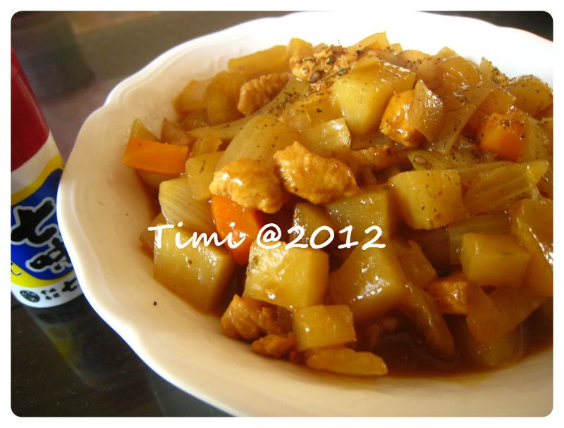 家常咖哩飯