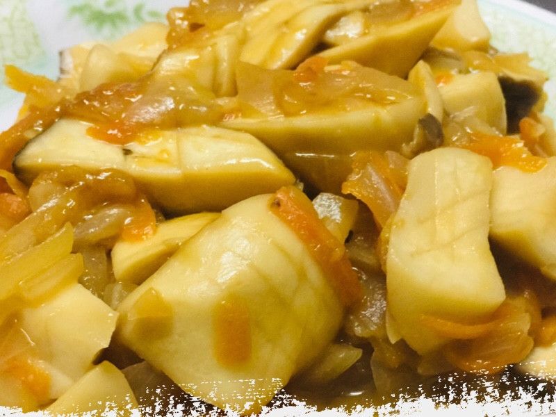 「快速」味噌杏鮑菇