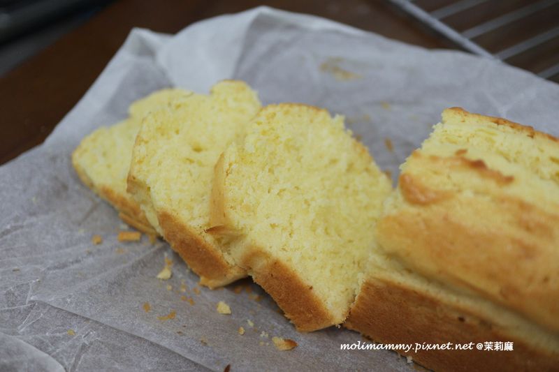 檸檬奶油磅蛋糕(茉莉麻親子廚房)