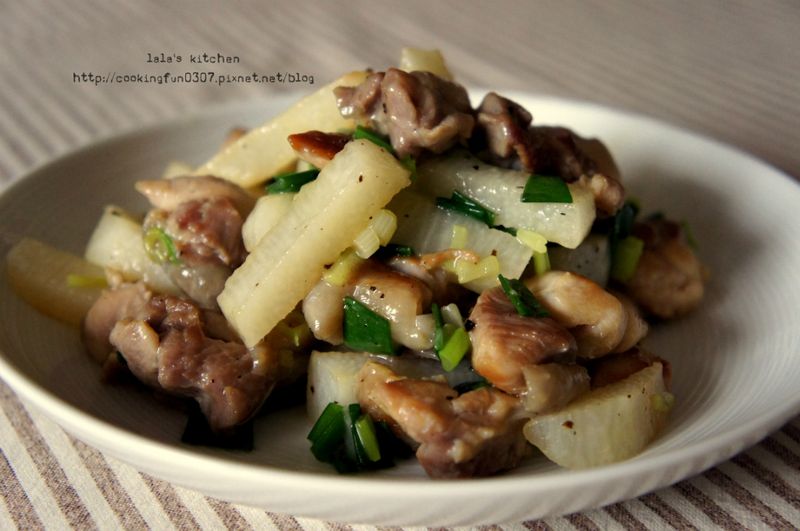 山藥炒雞肉