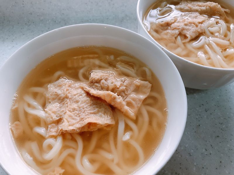 豆皮烏龍麵