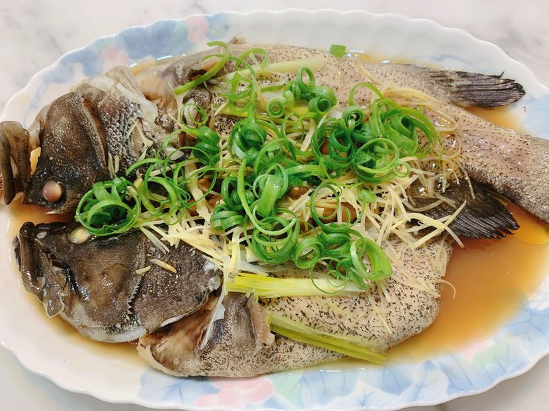 清蒸樹子石斑魚