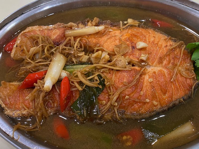 紅燒鮭魚