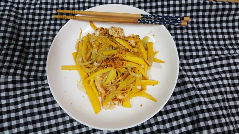 櫛瓜炒蛋
