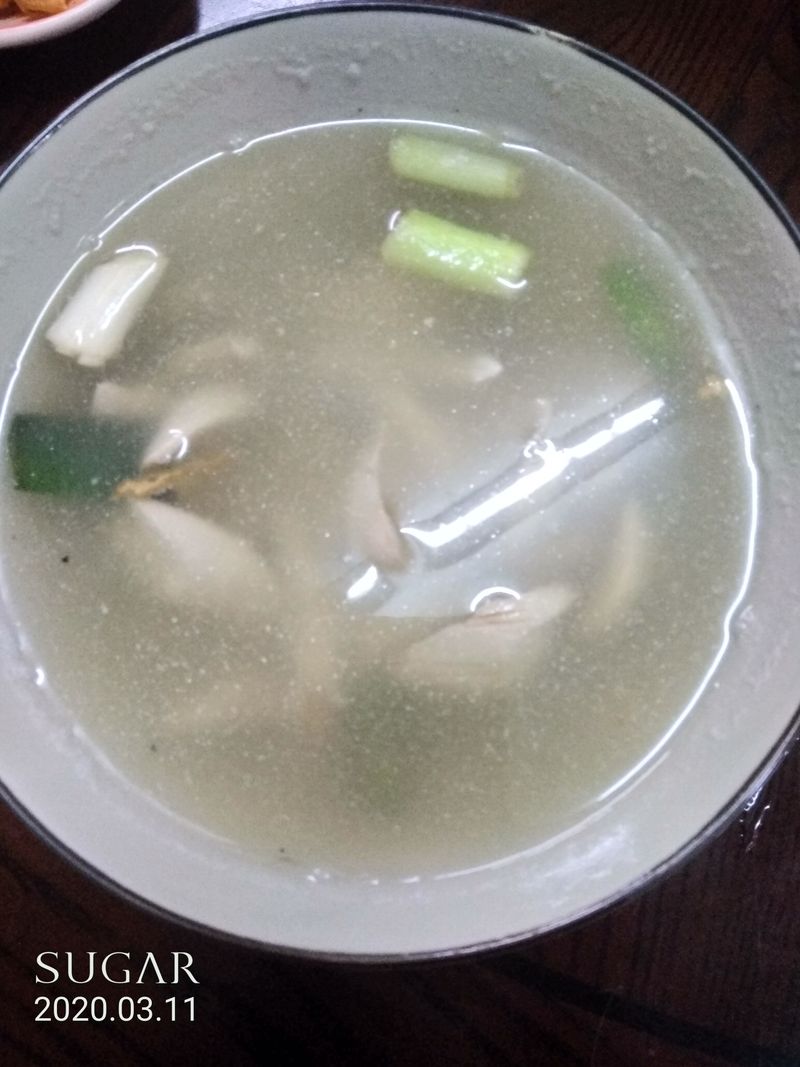 豬腰肉絲薑絲清湯
