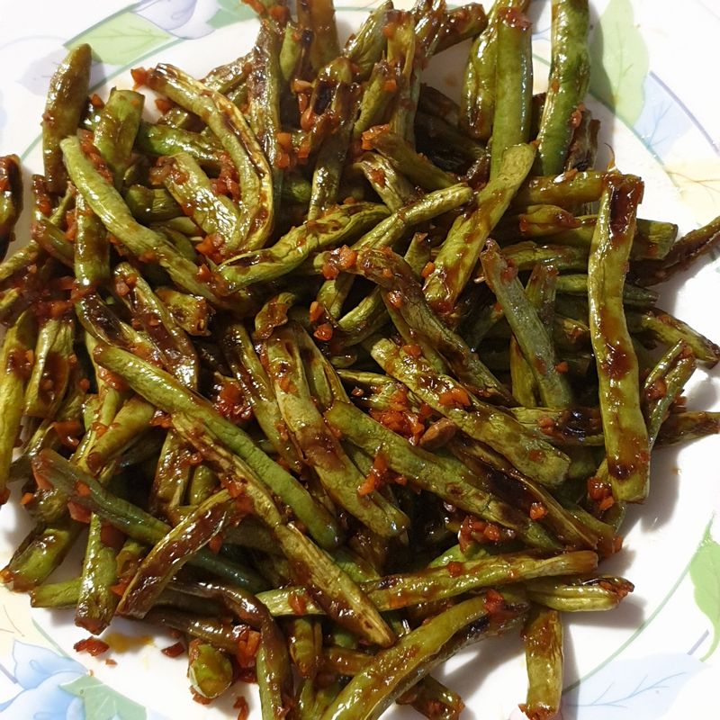 炒醬油四季豆